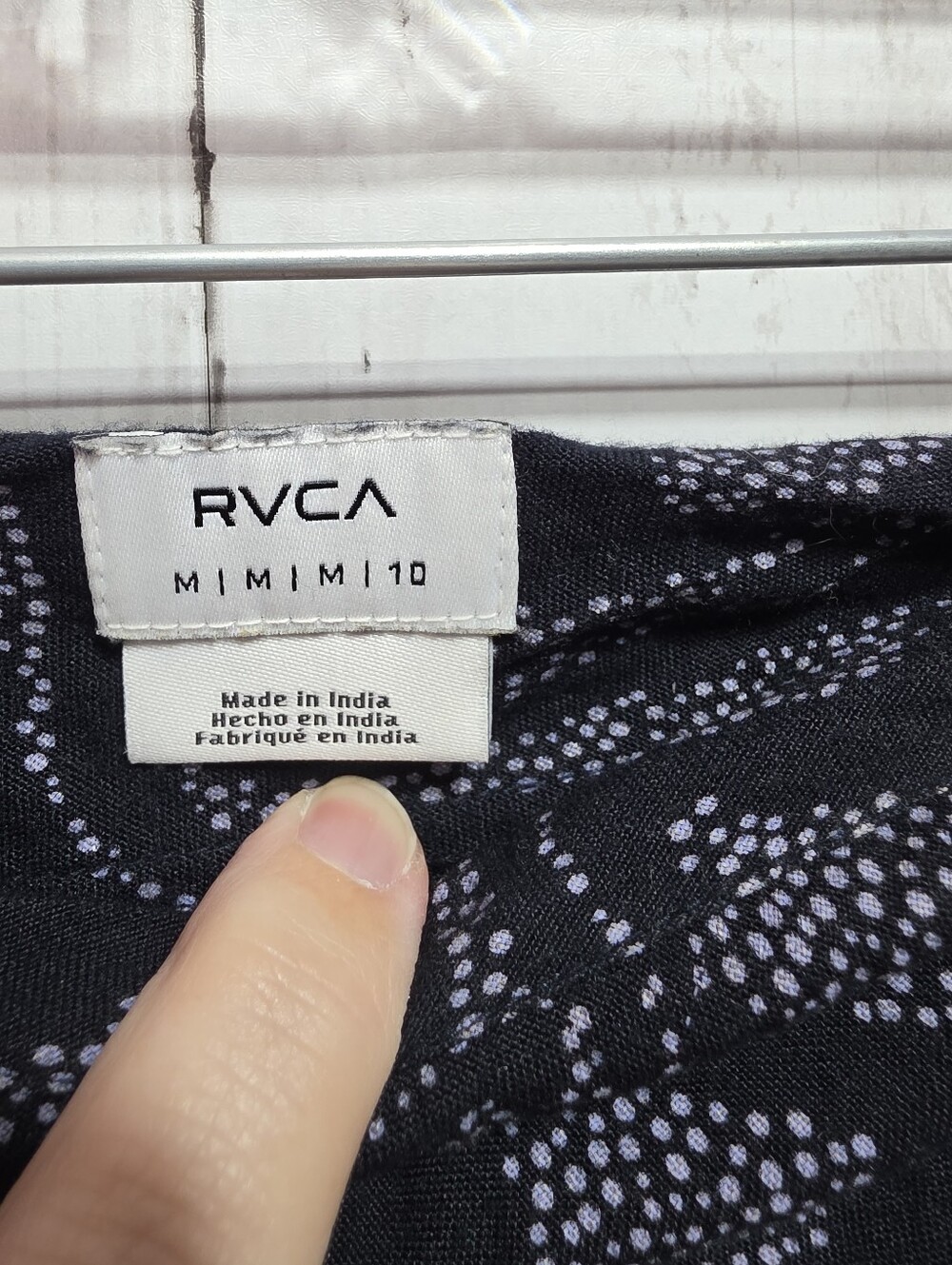 RVCA Womens Strata Annika Long Skirt Navy Blue High Rise Regular Fit Size Medium - Picture 4 of 9